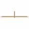 Ekena Millwork Eugene Smooth Timber Gable Bracket, Western Red Cedar, 108"W x 22"H x 1 1/2"D x 3 1/2"F, 5/12 Pitch GBW108X22X0204EUG00SWR - alternate 1